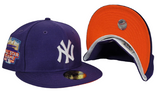 Purple New York Yankees Orange Bottom 2014 All Star Game Side Patch New Era 59Fifty Fitted