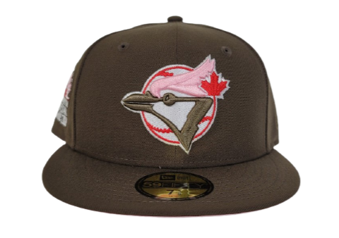 Toronto Blue Jays New Era Baseball Hat Red Snakeskin Look Bill