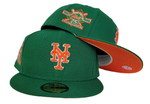 New Era New York Mets Dark Green Prime Edition 59Fifty Fitted Cap