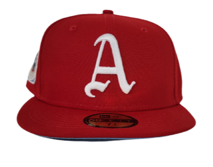 Red Philadelphia Athletics Icy Blue Bottom 1930 World Series New Era 59Fifty Fitted