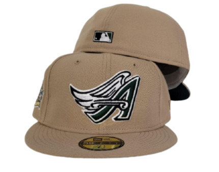 City of Angels A-Frame Snapback // Green & Tan