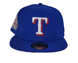 Royal Blue Texas Rangers Red Bottom 1985 All Star Game New Era 59Fifty Fitted
