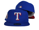 Royal Blue Texas Rangers Red Bottom 1985 All Star Game New Era 59Fifty Fitted