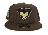 Brown Chicago Cubs Soft Yellow Bottom 1962 All Star Game New Era 59Fifty Fitted