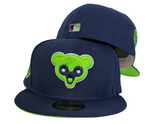 Light Navy Chicago Cubs Apple Green Bottom 1962 All Star Game New Era 59Fifty Fitted