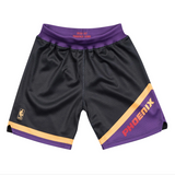 Mitchell & Ness Black Phoenix Suns 1996-97 Men's Authentic NBA Shorts