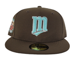 Brown Minnesota Twins Mint Green Bottom 2014 All Star Game New Era 59Fifty Fitted
