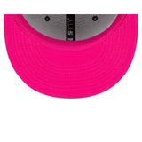 Navy Blue Houston Astros Fusion Pink Bottom 2017 World Series Side Patch Polar Lights New Era 59Fifty Fitted