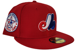 Red Montreal Expos Royal Blue Bottom 1982 All Star Game New Era 59Fifty Fitted
