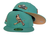 Mint Green St. Louis Cardinals Peach Bottom 2009 All Star Game New Era 59Fifty Fitted