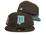 Brown Minnesota Twins Mint Green Bottom 2014 All Star Game New Era 59Fifty Fitted
